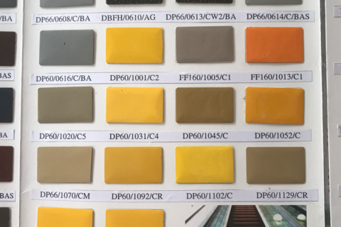 Bảng màu sơn tĩnh điện cập nhật đầy đủ và chi tiết nhất