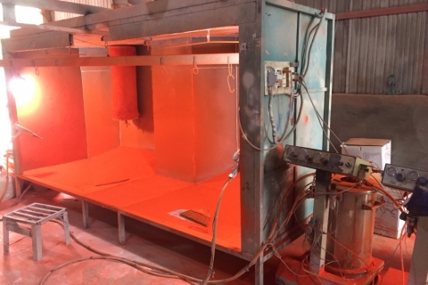 Dịch vụ sơn tĩnh điện màu cát cháy bền đẹp giá tốt