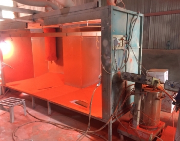 Buồng sơn tĩnh điện 1